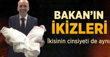 maliye bakani ikiz bebe